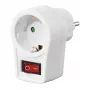 Hama 00223212 kištukinis adapteris F tipas baltas