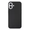 Cellularline Sensation - iPhone 16 minkšto prisilietimo silikoninis dėklas, Juodas