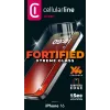 Cellularline Fortified Xtreme Glass iPhone 16 – itin tvirtas grūdintas stiklas su sustiprintais kraštais