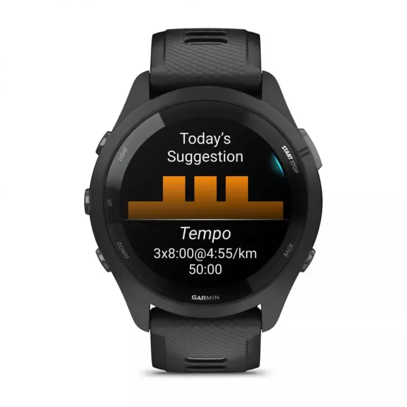 Išmanusis laikrodis Garmin Forerunner 265 Juodas