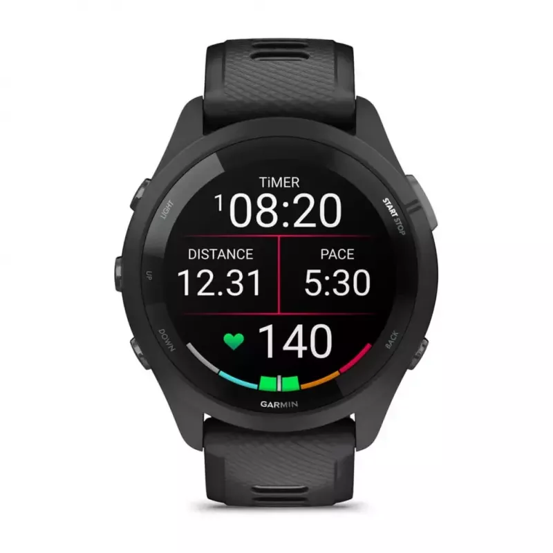 Išmanusis laikrodis Garmin Forerunner 265 Juodas