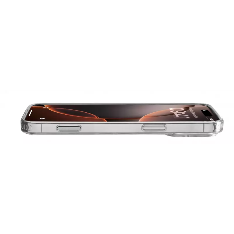 Cellularline Clear Protect - iPhone 16 Pro Max kietas dėklas su guminiais kraštais