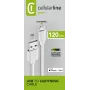 Cellularline Power Cable 120cm - Lightning laidas įkrovimui ir duomenų perdavimui