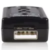 StarTech.com Virtual 7.1 USB stereo garso adapteris, išorinė garso plokštė