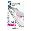 Cellularline Gloss Mag - Magnetinis dėklas, skirtas iPhone 16, suderinamas su MagSafe įkrovimu ir tvirtinimu