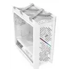 ASUS ROG Strix Helios II Midi Tower baltas – korpusas EATX/ATX/Micro-ATX/Mini-ITX, 3×140mm priekyje + 1×140mm gale, 2×3,5 colio + 4×2,5 colio vietos, grūdintas stiklas