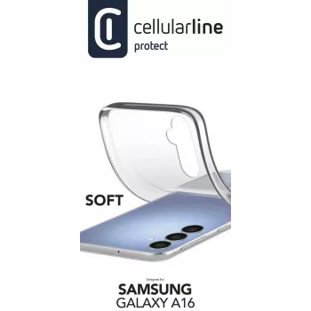 Cellularline Soft - permatomas minkštas guminis dėklas Samsung Galaxy A16, 17 cm (6,7 inch)