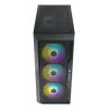 PC korpusas Azza Fighter Midi Tower juodas