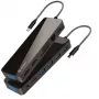 Dokavimo stotelė nešiojamam kompiuteriui eSTUFF GLB235470 USB Power Delivery 100W Ethernet 1000Mbit/s