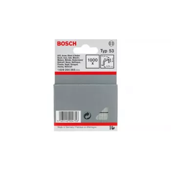Plonos vielos kabės Bosch Type 53 1000 vnt.
