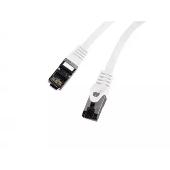 LANBERG tinklo kabelis Cat8.1 S/FTP (S-STP) RJ-45 į RJ-45 Baltas 0,5 m