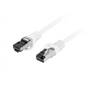 LANBERG tinklo kabelis Cat8.1 S/FTP (S-STP) RJ-45 į RJ-45 Baltas 0,5 m