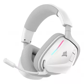 Ausinės Corsair VOID WIRELESS v2 laidinės ir belaidės Bluetooth baltos