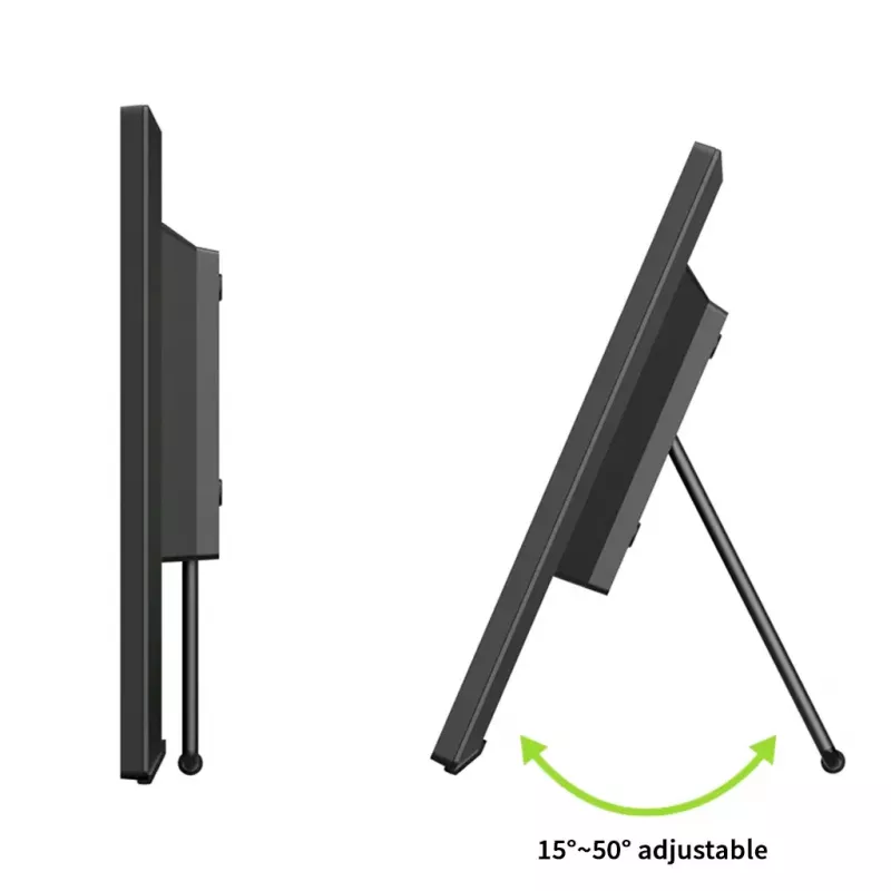 HANNspree HT165HPB 15.6 colio (39,6 cm) Full HD IPS LCD liečiamasis monitorius 1920×1080, 15 ms, VESA, garsiakalbiai, juodas
