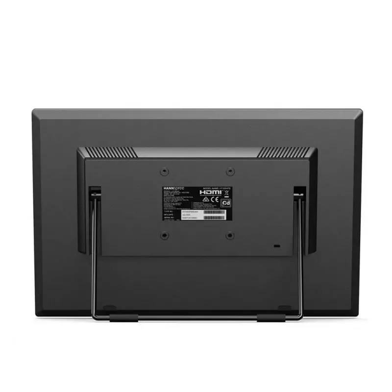 HANNspree HT165HPB 15.6 colio (39,6 cm) Full HD IPS LCD liečiamasis monitorius 1920×1080, 15 ms, VESA, garsiakalbiai, juodas