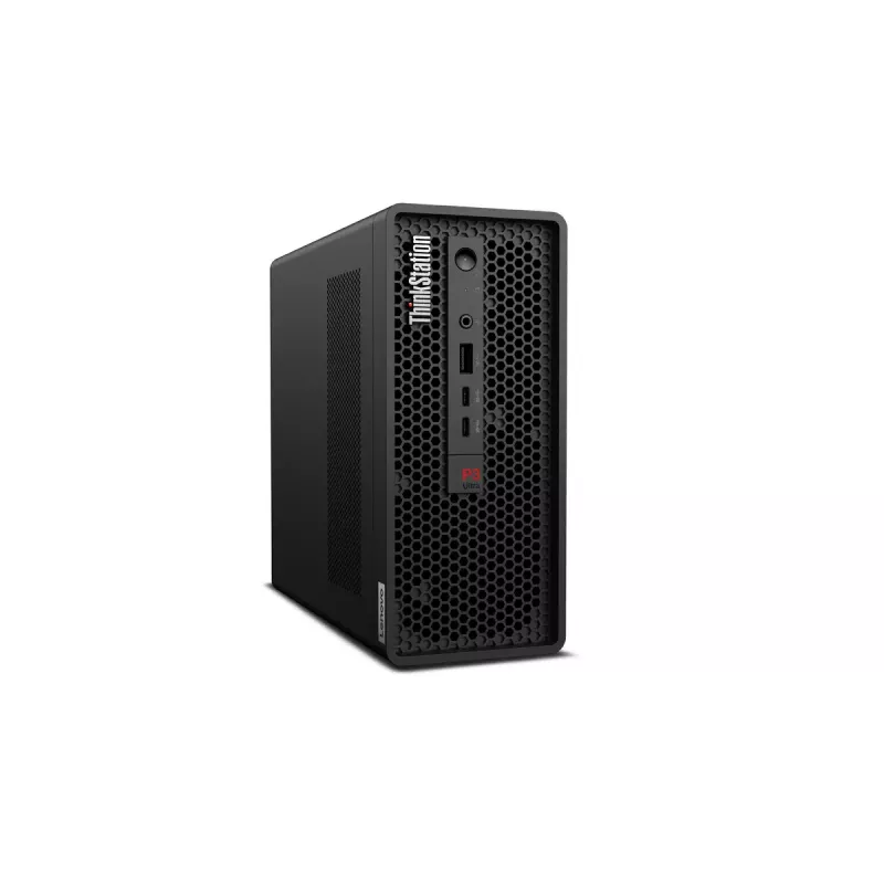 Darbo stotis Lenovo ThinkStation P3 Ultra SFF Gen 2 — Intel Core Ultra 5 225, 32 GB DDR5, 512 GB SSD, Windows 11 Pro, Mini bokštas, juoda
