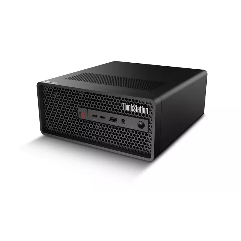 Darbo stotis Lenovo ThinkStation P3 Ultra SFF Gen 2 — Intel Core Ultra 5 225, 32 GB DDR5, 512 GB SSD, Windows 11 Pro, Mini bokštas, juoda