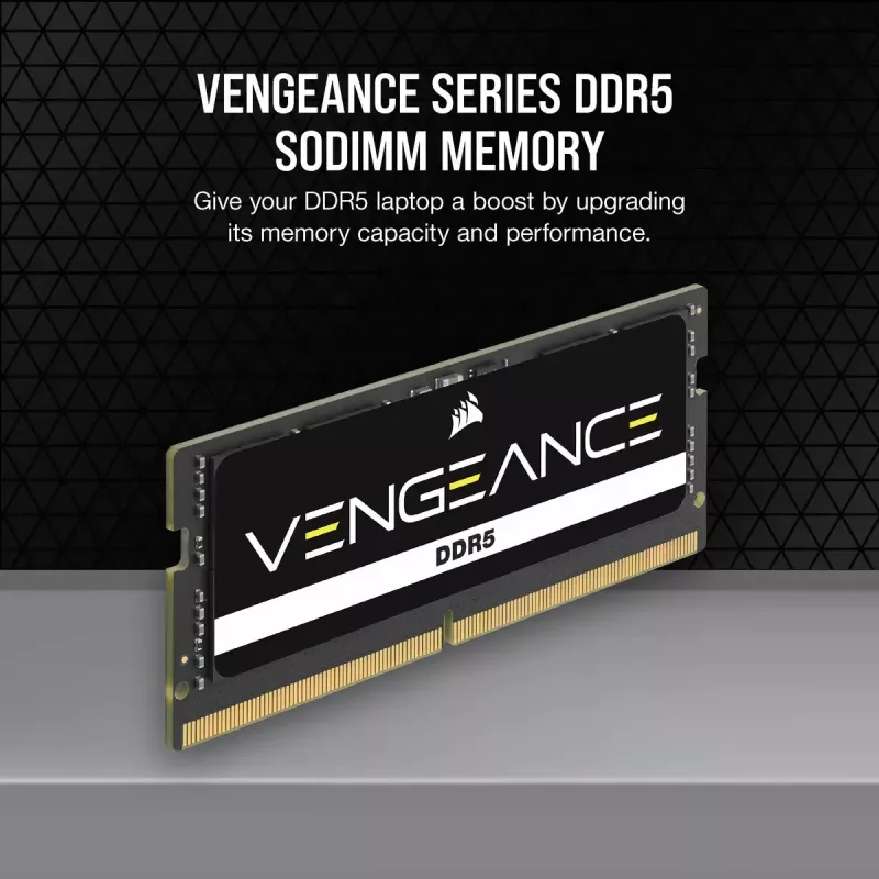 CORSAIR Vengeance DDR5 SDRAM 24GB 2600MHz CL44 Ikke-ECC SO DIMM 262-PIN