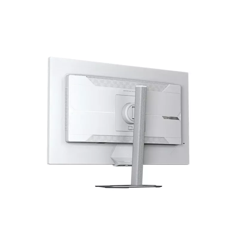 27 colių GIGABYTE M27UP ICE 4K UHD žaidimų monitorius — 3840×2160, Dual Mode 4K 160Hz / FHD 320Hz, 1 ms, 350 cd/m², HDMI 2.1, DP 1.4