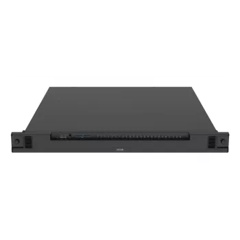 Tinklinis vaizdo registratorius AXIS S2224 Mk II 1U juodas — 24 kanalai, iki 7680×4320, 6 TB HDD, 256 GB SSD, RAID 0/1/10