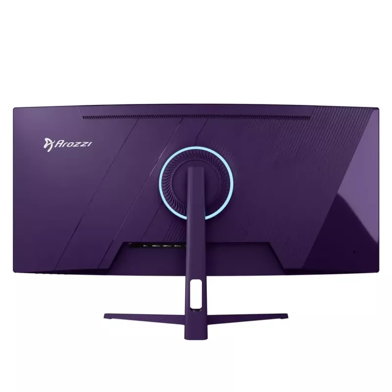 Išlenktas kompiuterio monitorius Arozzi Nova 34 colių (86,4 cm) 3440 x 1440 LED 21:9 1 ms Violetinis