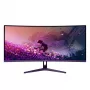 Išlenktas kompiuterio monitorius Arozzi Nova 34 colių (86,4 cm) 3440 x 1440 LED 21:9 1 ms Violetinis