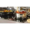 Puodų rinkinys Tefal Duetto+ G719S7, nerūdijantis plienas, 7 dalių (puodai Ø16/20/24 cm, kaserolis Ø16 cm), indukcinis, dangčiai, atsparus orkaitei iki 250°C