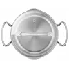 Puodų rinkinys Tefal Duetto+ G719S7, nerūdijantis plienas, 7 dalių (puodai Ø16/20/24 cm, kaserolis Ø16 cm), indukcinis, dangčiai, atsparus orkaitei iki 250°C