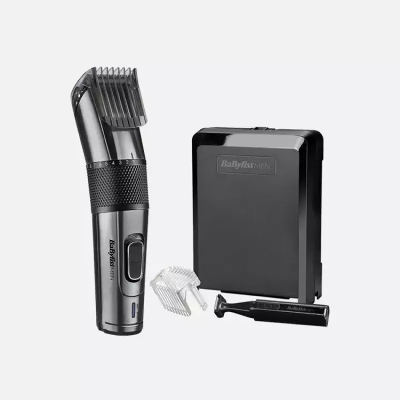 Plaukų kirpimo mašinėlė BaByliss Carbon Titanium Black 26, 0,5 mm – 2,5 cm