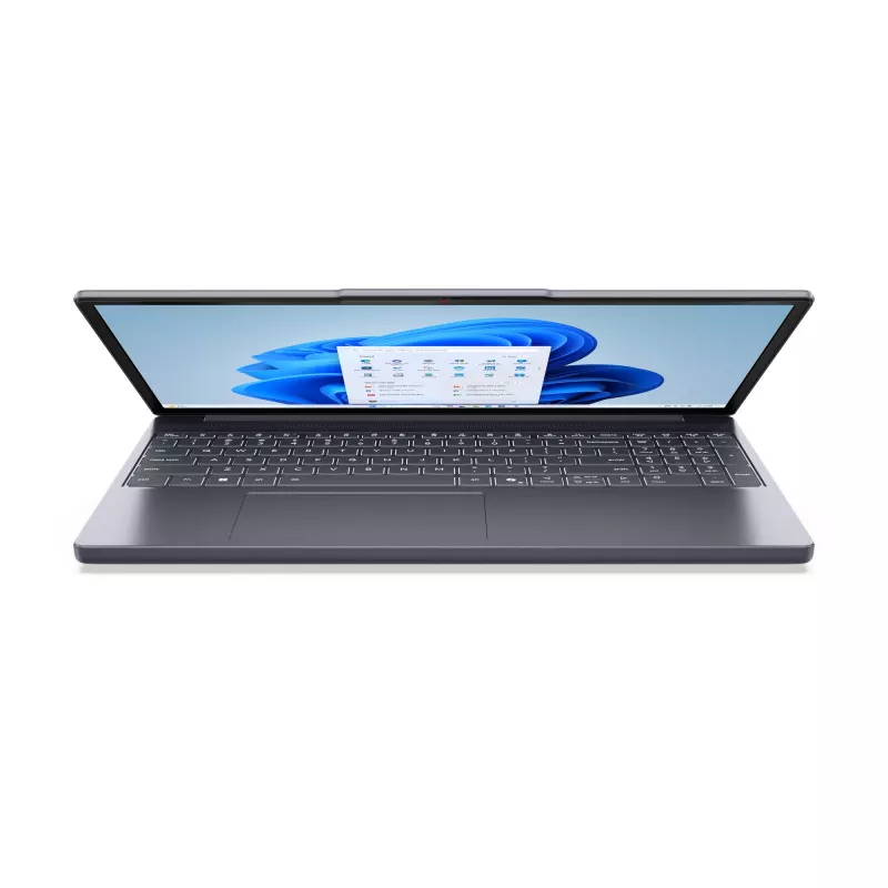 Lenovo IdeaPad Slim 3 15ARP10 nešiojamas kompiuteris 38,9 cm (15,3 colio) WUXGA AMD Ryzen™ 5 7535HS 16 GB DDR5 512 GB SSD Wi-Fi 6 pilka