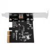 Silverstone ECU06 vidinis USB 3.2 Gen 2 adapteris PCIe su žemo profilio laikikliu