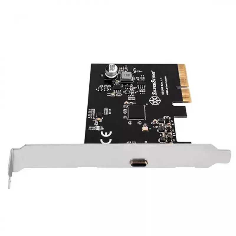 Silverstone ECU06 vidinis USB 3.2 Gen 2 adapteris PCIe su žemo profilio laikikliu