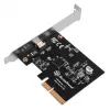 Silverstone ECU06 vidinis USB 3.2 Gen 2 adapteris PCIe su žemo profilio laikikliu