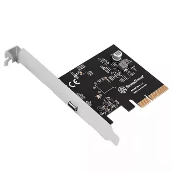 Silverstone ECU06 vidinis USB 3.2 Gen 2 adapteris PCIe su žemo profilio laikikliu