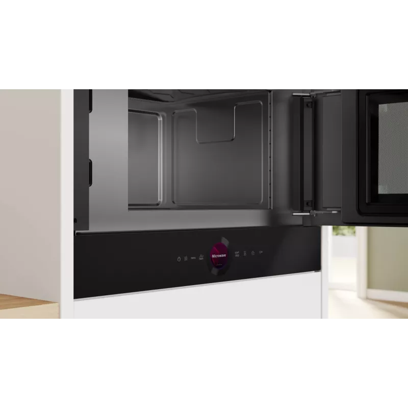 Bosch Serie 8 BFR7221B1 mikrobangų krosnelė Solo įmontuojama 21 L 900 W