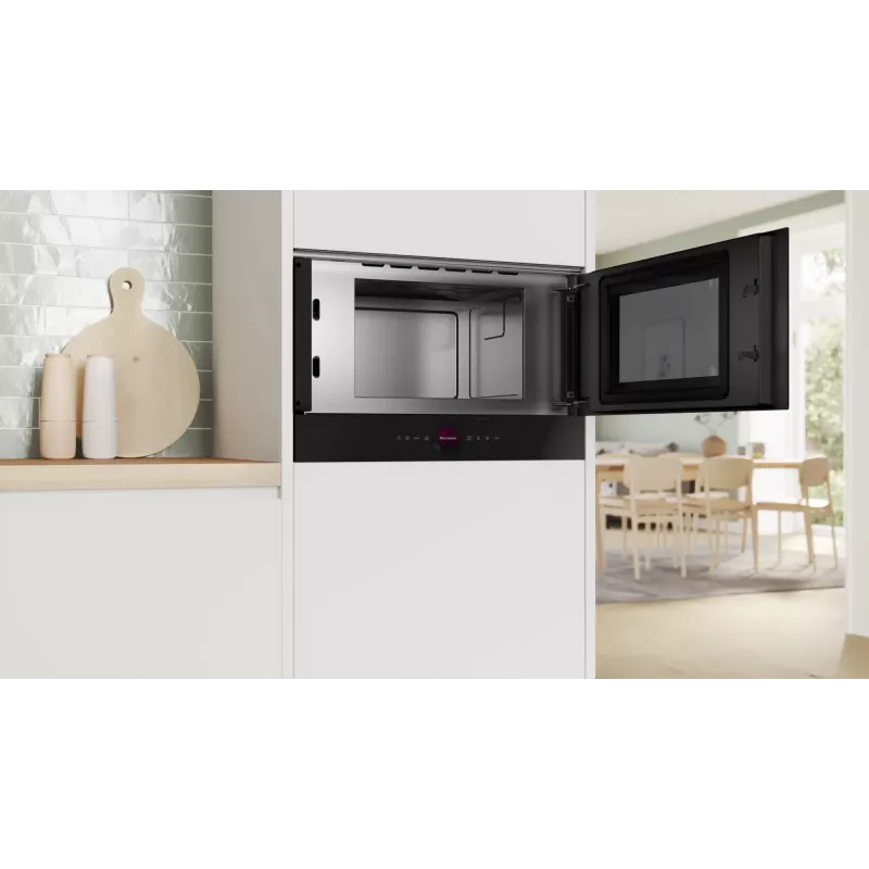 Bosch Serie 8 BFR7221B1 mikrobangų krosnelė Solo įmontuojama 21 L 900 W