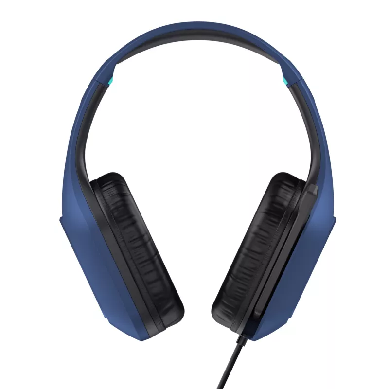 Trust GXT 415B Zirox ausinės su laidu, žaidimų, ant galvos, mėlynos