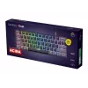 Trust GXT 867 Acira mechaninė žaidimų klaviatūra 60% USB QWERTY juoda