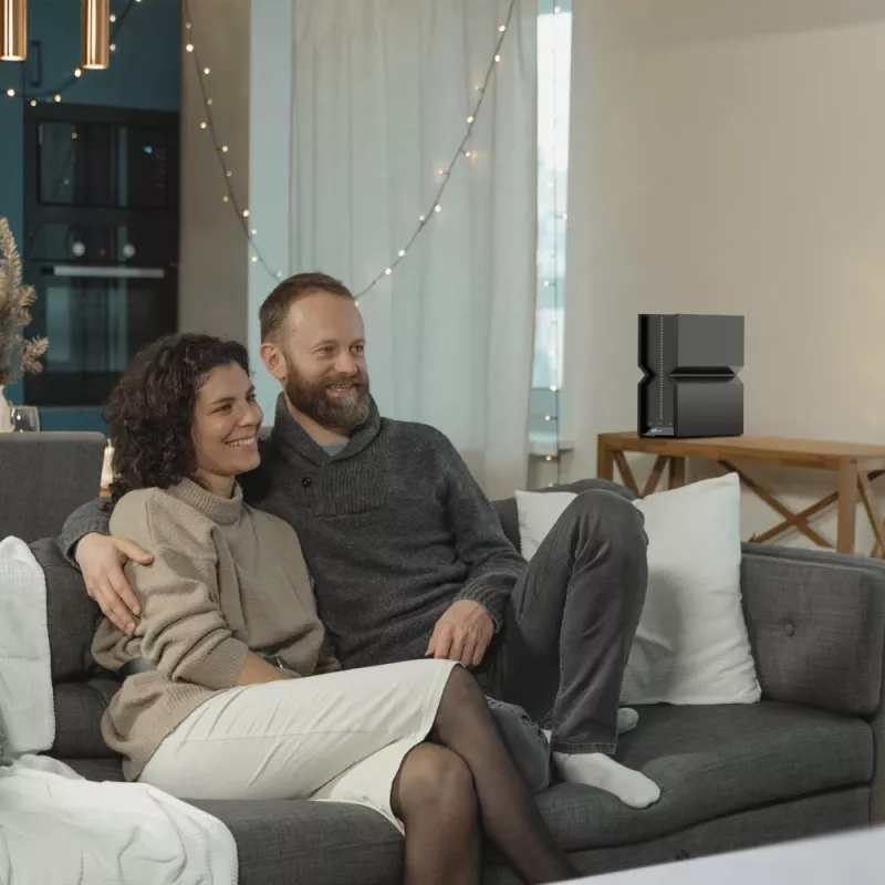 TP-Link Archer BE700 belaidis maršrutizatorius, trijų juostų (2,4 GHz / 5 GHz / 6 GHz), Multi-Gigabit Ethernet, juodas
