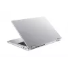 Hibridinis (2-in-1) nešiojamasis kompiuteris Acer Aspire Go Spin 14 AGSP14-31PT-C72L — 14 colių WUXGA liečiamasis ekranas, Intel N150, 16 GB LPDDR5, 512 GB SSD, Windows 11 Home, sidabrinis