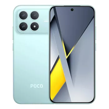 Išmanusis telefonas POCO F8 Pro Dual SIM 5G Snapdragon 8 Elite, 12 GB RAM, 256 GB, 6.59 colių ekranas, 50 MP triguba kamera, 6210 mAh, mėlynas