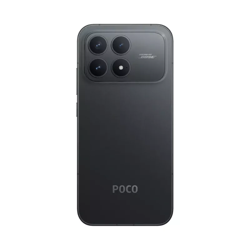 Išmanusis telefonas POCO F8 Pro — 6,59 colio (16,7 cm) 2510×1156, Qualcomm Snapdragon 8 Elite 3,53 GHz, 12 GB RAM, 512 GB, 50 MP triguba, 6210 mAh, Dual SIM, IP68, Juoda