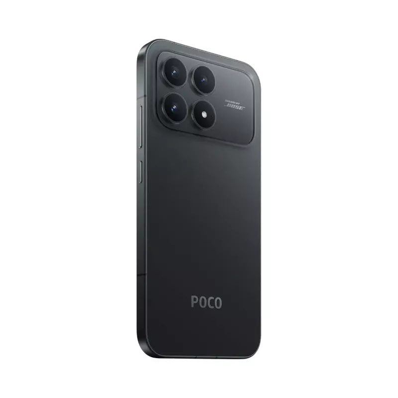 Išmanusis telefonas POCO F8 Pro — 6,59 colio (16,7 cm) 2510×1156, Qualcomm Snapdragon 8 Elite 3,53 GHz, 12 GB RAM, 512 GB, 50 MP triguba, 6210 mAh, Dual SIM, IP68, Juoda
