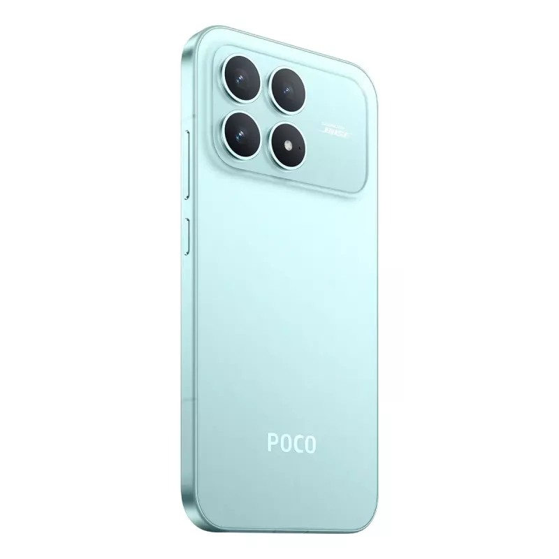 Išmanusis telefonas POCO F8 Pro — 6,59 colio 2510×1156, Qualcomm Snapdragon 8 Elite 3,53 GHz, 12 GB RAM, 512 GB, 5G, Dual SIM, 6210 mAh, IP68, Mėlyna