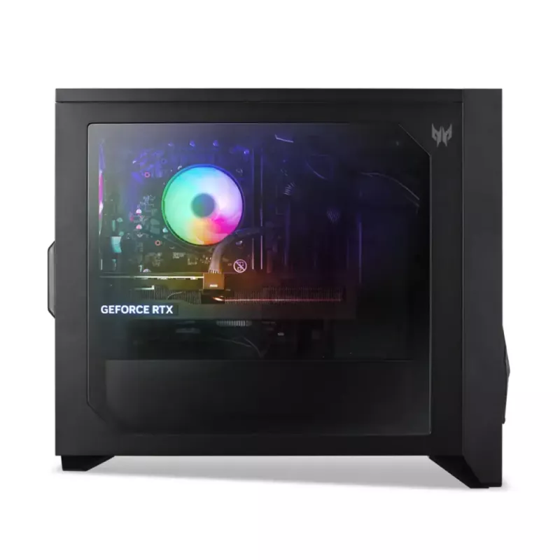 Acer Predator Orion 3000 (U5/225F) – bokštinis kompiuteris, Intel Core Ultra 5, 16 GB DDR5, 512 GB SSD, NVIDIA GeForce RTX 5060, Windows 11 Home