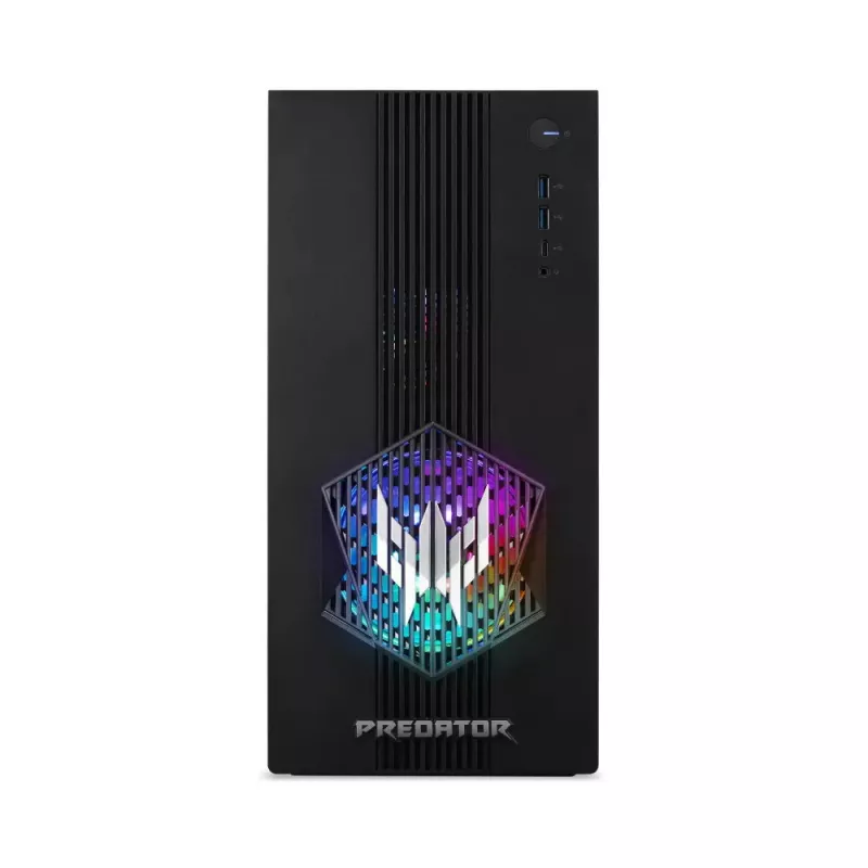 Acer Predator Orion 3000 (U5/225F) – bokštinis kompiuteris, Intel Core Ultra 5, 16 GB DDR5, 512 GB SSD, NVIDIA GeForce RTX 5060, Windows 11 Home