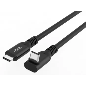USB C į USB C laidas MicroConnect MC-USB3.2CC5-FA, USB 3.2 Gen 2x2, 20 Gbit/s, 5 m, juodas