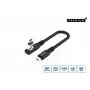 USB4 Gen 3x2 USB-C į USB-C laidas MicroConnect MC-LS-USB4CC0.15-A — 0,15 m, juodas