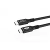 MicroConnect USB4CC015 USB laidas USB4 Gen 3x2 0,15 m USB C juodas