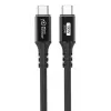 USB-C į USB-C laidas MicroConnect USB3.2CC015 — USB 3.2 Gen 2x2, 0,15 m, juodas